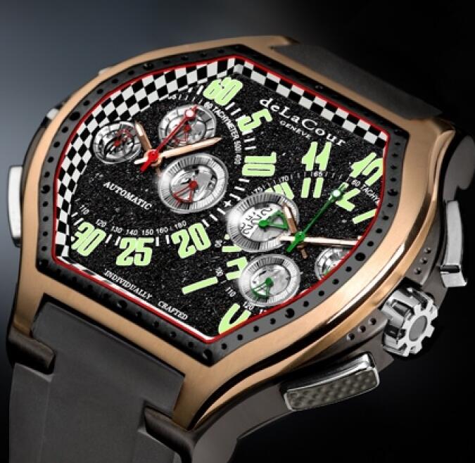 Replica DeLaCour Bichrono S3 Asphalt WATP0063-ASPH Watch Replica DeLaCour Bichrono S3 Asphalt WATP0063-ASPH Watch